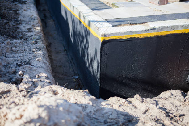 Residential Waterproofing installation at a South Solon, OH home by SJ Waterproofing Pros