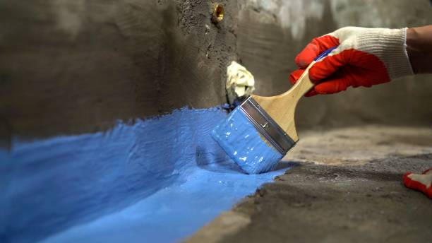Commercial Waterproofing project at a South Solon, OH business property by SJ Waterproofing Pros